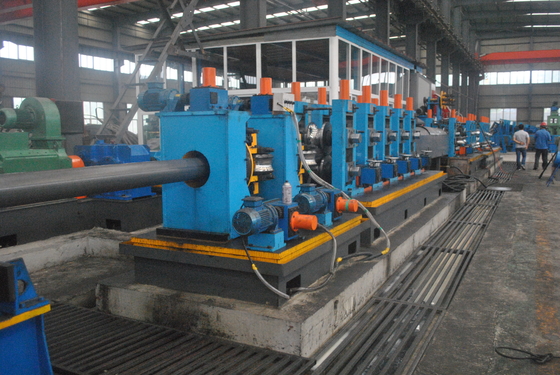 Full Automatic ERW Pipe Mill Making Machine ERW165 Rectangular Shape