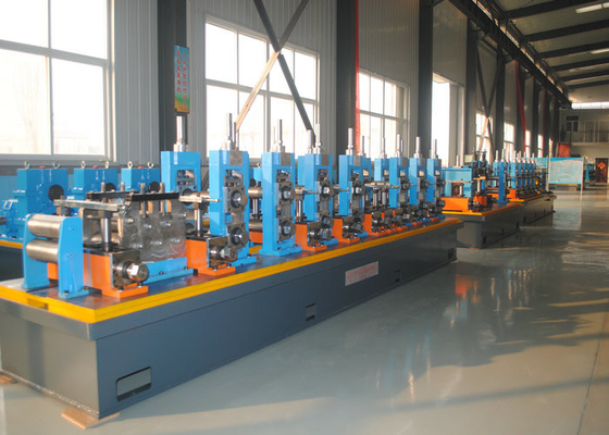 High Frequency Welding ERW Pipe Mill , Carbon Steel Tube Making Machine