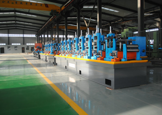 Carbon Steel Erw Tube Mill Line With Worm Gearing Adjustable