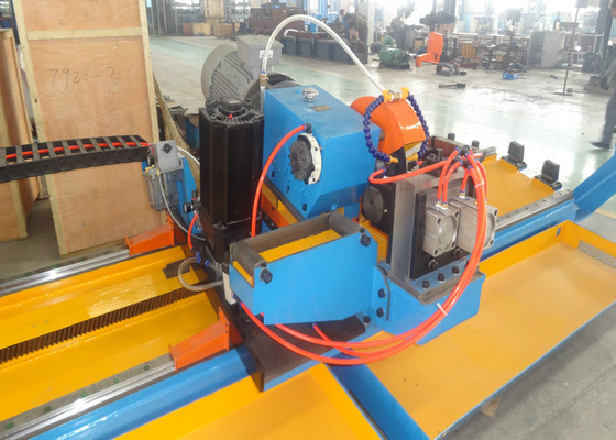 CNC Hydraulic Metal Steel Pipe Cutting Machine , Pipe Thickness 1.0-3.0mm