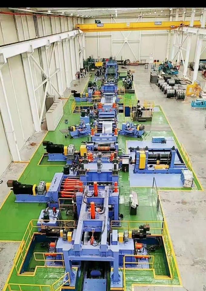 3~14mm×1600mm Steel Coil Slitting Machine - Front View