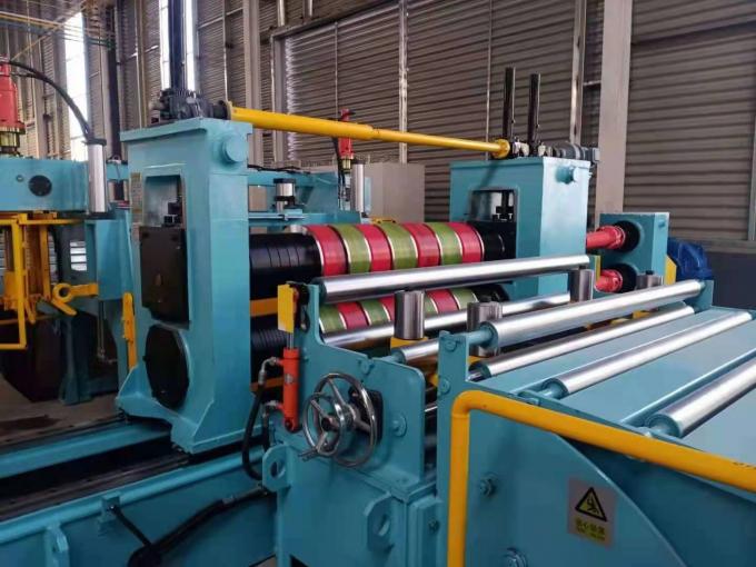 3~14mm×1600mm Steel Coil Slitting Machine - Side View