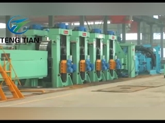 Round Shape Precision Tube Mill Cold Saw Welding 4.0mm Thick CE Certification