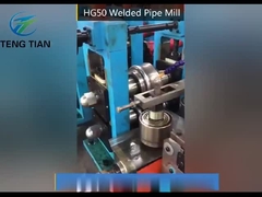 High Speed Precision Tube Mill , Carbon Steel Welded Pipe Making Machine