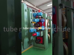 Blue High Precision ERW Pipe Mill Machine for 16-76mm Round Pipe