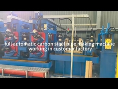 full automatic carbon steel  pipe making machine