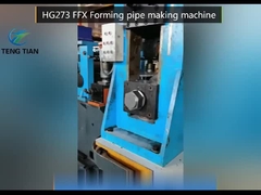 Precision Tube Mill ERW High Frequency Pipe Making Machine 10-50mm