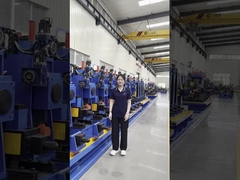 Precision Tube Mill for Stainless Steel Pipes 10m/min TIG Welding