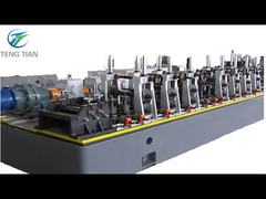 PLC Control ERW Steel Pipe Making Machine 76-168mm OD