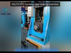 High Frequency Tube Mill Machine 50-140mm Diameter 5mm Thickness