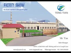 CE ISO Tube Mill Machine for 60-89mm Carbon Steel Pipes