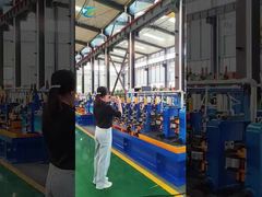 6 Inch High Frequency Tube Mill Machine for Round Square Rectangular Pipes