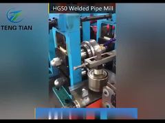 ERW Steel Tube Machine PLC Control 6-25mm OD 80m/min