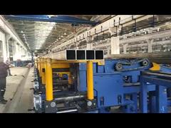 Material Welded Pipe Mill for Carbon Steel Max 14mm Thickness