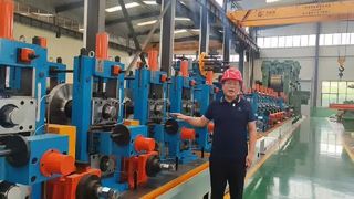 ERW Tube Mill High-frequency Welded Pipe machine for Square rectangular round pipes production
