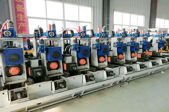 3mm 100x100mm Automatic Tube Mill High Frequency Welded Automatic