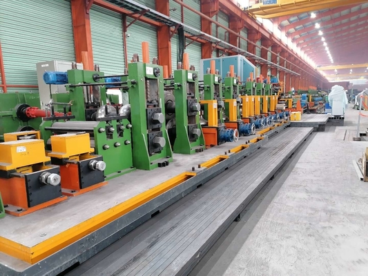 Square ERW Pipe Manufacturing Machine 25t / Hour Thickness 8mm