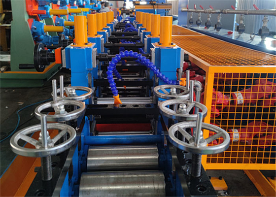 Erw Carbon Steel Pipe Roll Forming Welded Pipe Mill High Frequency