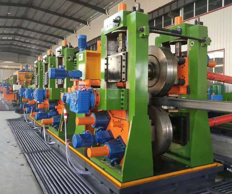 Green Large  High Frequency Tube Mill Diameter 76mm-153mm Hg153