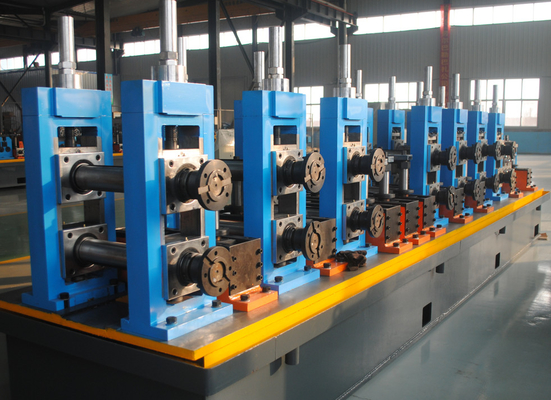 Manual Or Automatically 60X60Mm  Square Tube Mill  Steel Welded Pipe Production Line