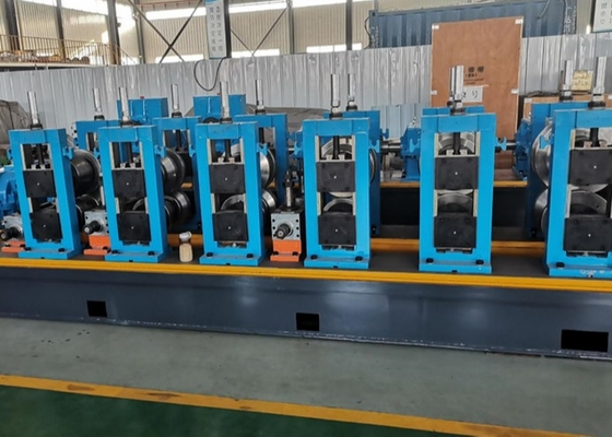 40×40--60×80mm Pipe 600KW 60m/Min Pipe Making Machine Square Tube Mill