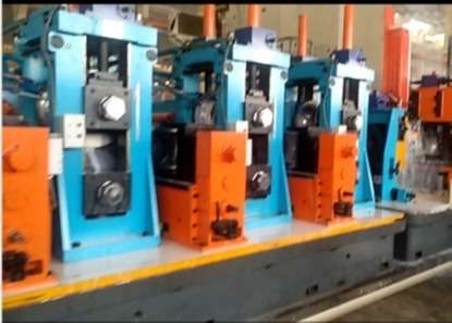 ISO9000  Dia 50X50-140x140MM High Precision Tube Mill Welded Pipe Production Line
