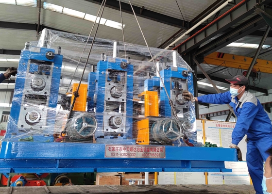 High Frequency ERW Welded Pipe Mill Fabrication Machine Plc Control System