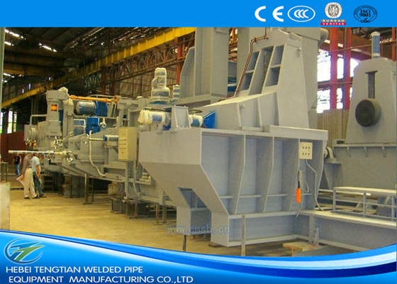 Straight Seam Welded Pipe Mill Steel Pipe Making Machine 1550 Mm Coil Width