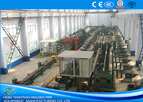 Hydrostatic Pipe Testing Tube Mill Auxiliary Equipment 12m Pipe Length