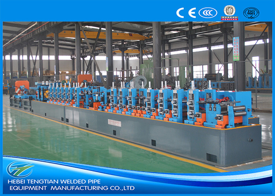 Custom Size Pipe Making Machine , Stainless Steel Tube Mill For L Shape Pipe