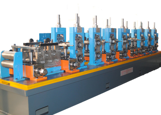 Max Diameter 219mm Straight Seam Steel Pipe Production Line In High Speed