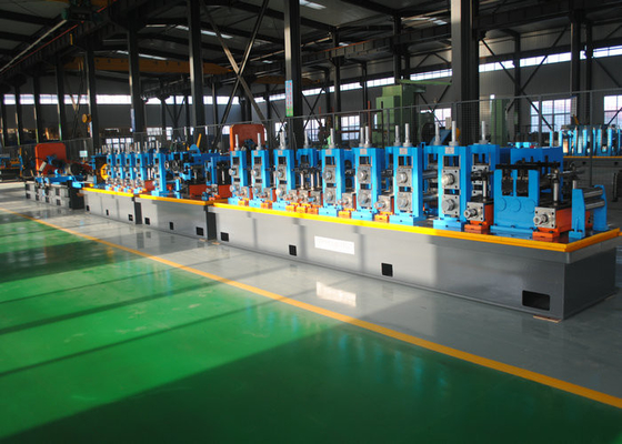 Straight Seam ERW Pipe Mill , High Frequency Pipe Tube Mill Equipment