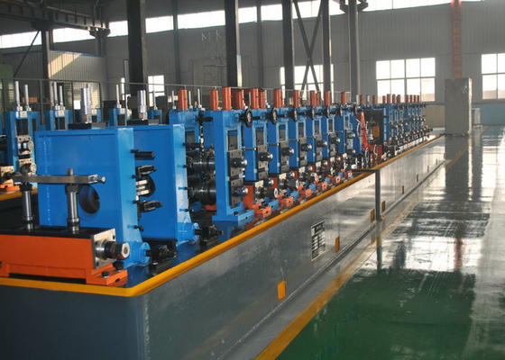 High Frequency Straight Seam Welded Pipe Mill , Tube Making Machine