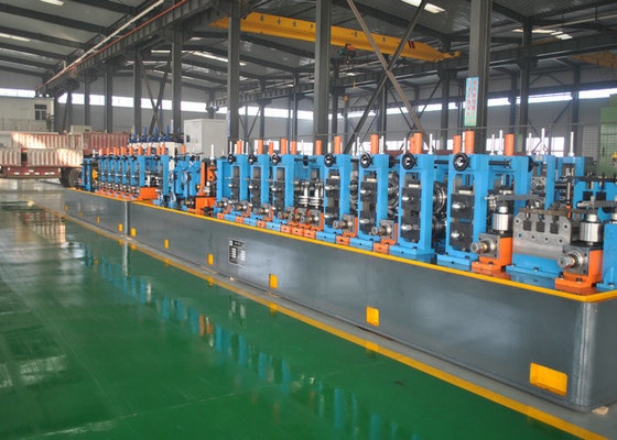 Carbon Steel Tube Mill Machine For High Frequency Straight Seam Welded Pipe