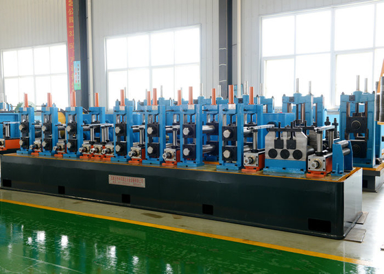 High Speed Spiral Welded Pipe Mill , Welded Pipe Making Machine 21 - 63mm Pipe Dia