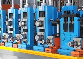 Carbon Straight Seam 350kw 20x20 Steel Pipe Production Line