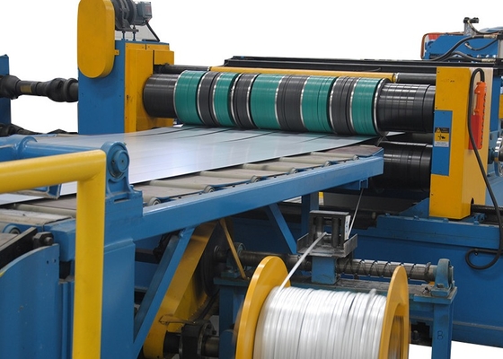 Width 800-2000mm Automatic Slitting Machine For Steel Coil Strip
