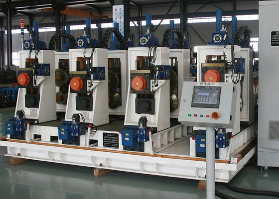 Speed 0-80m/min Fully Automatic Cold Bend 30x50mm Erw Welded Pipe Mill machine