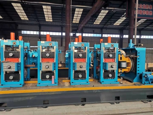 Hg 203x8 Tube Mill Machine High Frequency Welded Pipe