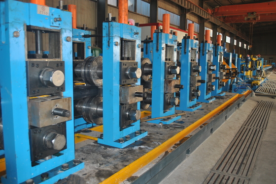 Pipe 219mm Diameter Production Round Tube Mill Carbon Steel Welded