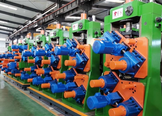 Dia 12 - 32 mm Automatic Tube Mill Pipe Welding Equipment Welded Pipe Mill