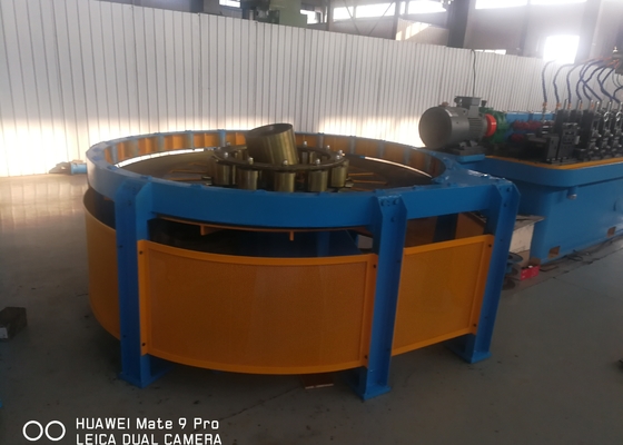 Carbon Steel Hg20mm Diameter Welded Pipe Mill Machine For Round Tubing