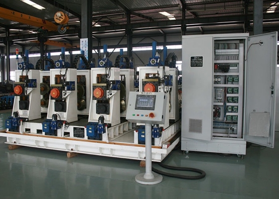 50 X 50 - 100 X 100 Mm High Precision Welded Pipe Production Line Automatic Tube Mill