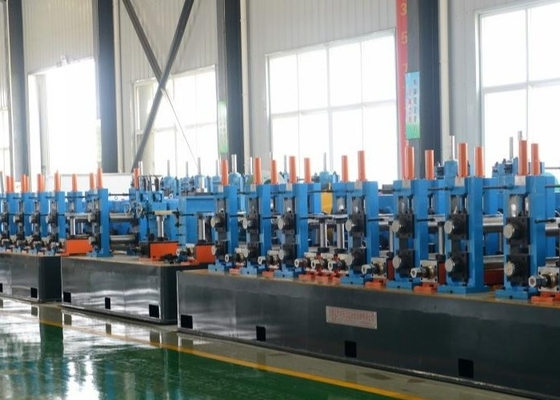 HG 76 Mm Blue High Precision Steel Welded Pipe Mill Making Machine Tube Mill Machine