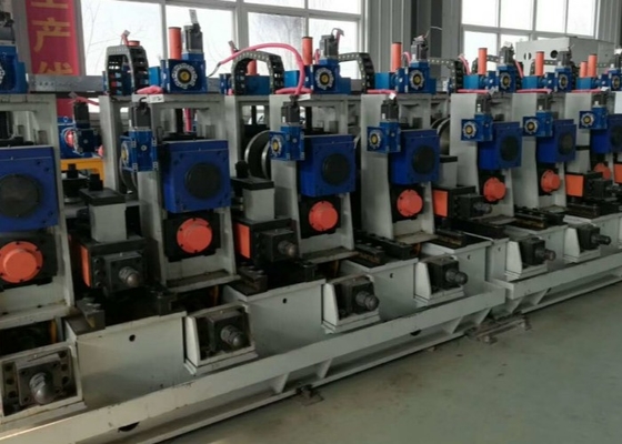 Round Steel Welded 114 Mm Automatic Tube Mill High Precision