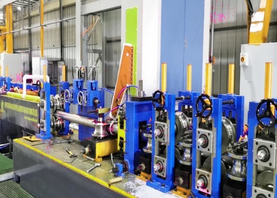 High Frequency Cs Pipe Tube Mill Machine Size 25-76mm 15*15~60*60mm