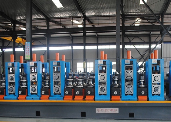 Hg 50 Fast Speed Carbon Steel Tube Mill Machine Round Roll Forming Machine