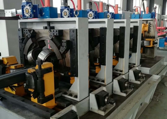 Industrial Cold Saw Automatic Tube Mill Pipes Process Carbon Steel Line