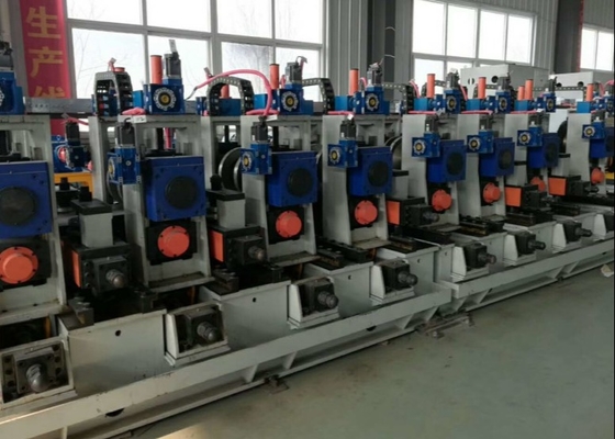 Industrial Cold Saw Automatic Tube Mill Pipes Process Carbon Steel Line