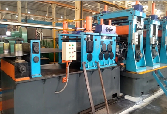 165mm Galvanized Tube Mill Machine Plc Control